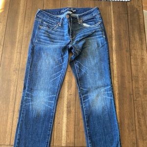 American eagle super stretch skinny jeans. Size 8